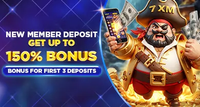 7XM First 3 Deposits Bonus