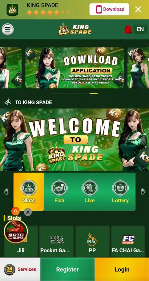 KING SPADE APP