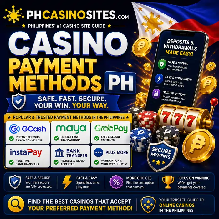 Casino Payment Methods PH